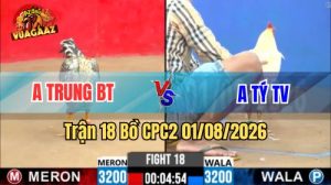 Trận 18 CPC2 Ngày 1/8/2026 Tại Vua Gà AZ