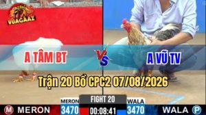 Trận 20 CPC2 Ngày 7/8/2026 Vua Gà AZ