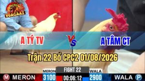 Trận 22 CPC2 Ngày 1/8/2026 Tại Vua Gà AZ
