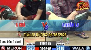 Trận 25 CPC2 09/08/2026 – Anh Khá Làm Thịt Anh Nhân Quá Dễ Dàng
