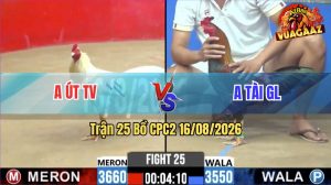 Trận 25 CPC2 16/08/2026 – Anh Út Gặp Anh Tài, Trận Đấu Quá Kịch Tính