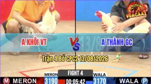 Trận 4 CPC2 13/08/2026 – Anh Thành Đá Quá Nhanh Quá Nguy Hiểm