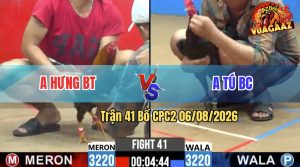 Trận 41 CPC2 06/08/2026 – Anh Hưng Bến Tre Dí Anh Tú BC Ăn 4
