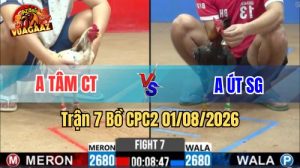 Trận 8 CPC2 Ngày 1/8/2026 Tại Vua Gà AZ