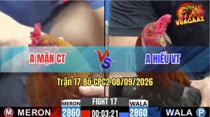 Trận 17 CPC2 08/09/2026 – Gà Khét Anh Mận Đá Đâm Như Cái Máy