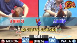 Trận 21 CPC7 30/09/2026 – Idol Minh ST Đụng Độ Với Anh Nghiệp