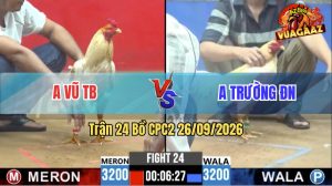 Trận 24 CPC2 26/09/2026 – Anh Trường Dí Bạc Anh Vũ Và Cái Kết