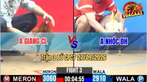 Trận 3 CPC2 28/09/2026 – Anh Giang CL Hạ Gọn Anh Nhóc Đức Hoà