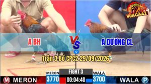 Trận 3 CPC2 29/09/2026 – Anh Dương Gặp Phải Đối Thủ Cứng Cựa