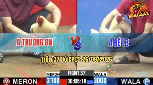 Trận 37 CPC2 26/09/2026 – Idol Bảo Sting Đưa Hàng Hiệu Ra Sân