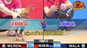 Trận 5 CPC2 27/09/2026 – Anh Khàng Hạ Anh Dũng VL Nhanh Gọn