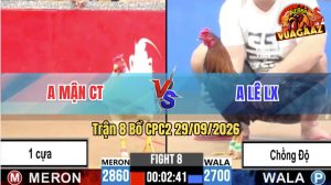 Trận 8 CPC2 29/09/2026 – Anh Lê Chồng Độ Lên Lớp Thành Công