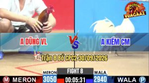 Trận 8 CPC7 30/09/2026 – Anh Kiểm Cà Mau Gặp Anh Dũng Vĩnh Long