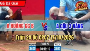 Trận 29 CPC7 17/10/2026 - Xanh gồng tang quá hay phút cuối dí ngược đỏ chạy lẹ