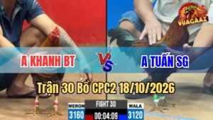 Trận 30 CPC2 18/10/2026 - Xanh đá tốc độ đâm hư người đỏ quá mau lẹ