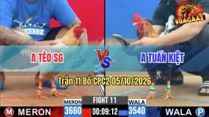 Trận 11 CPC2 05/10/2026 – Anh Tèo SG Làm Thịt Anh Tuấn Kiệt