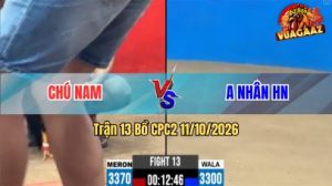 Trận 13 CPC2 Ngày 11/10/2026 trên Vua Gà AZ