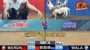 Trận 15 CPC2 02/10/2026 – Gà Bướm Anh Vỹ Canh Chặn Quá Khôn Khéo