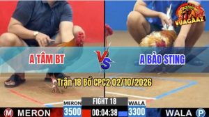 Trận 18 CPC2 02/10/2026 – Anh Bảo Sting Lụm Anh Tâm Trong Vài Nốt Nhạc