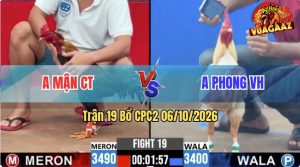 Trận 19 CPC2 06/10/2026 – Anh Phong VH Đánh Bại Anh Anh Mận CT