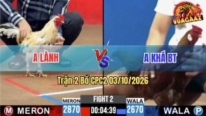 Trận 2 CPC2 03/10/2026 – Anh Khá Chấp Nặng Nhưng Vẫn Về Bờ