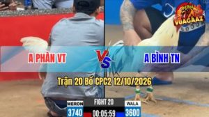 Trận 20 CPC2 Ngày 12/10/2026 trên Vua Gà AZ