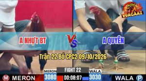 Trận 22 CPC2 09/10/2026 – Anh Nhựt Gồng Gánh Hạ Anh Quyên