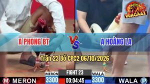 Trận 23 CPC2 06/10/2026 – Anh Hoàng Long An Hạ Anh Phong Bến Tre