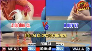 Trận 24 CPC2 06/10/2026 – Anh Dương Lụm Anh Duy Trong 1 Tay Nước