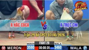Trận 29 CPC2 07/10/2026 – Anh Hắc Coca Không Cho Anh Trực Cơ Hội