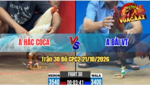 Trận 30 CPC2 21/10/2026 – Anh Hắc Coca Tung Hàng Hiệu Ra Sân