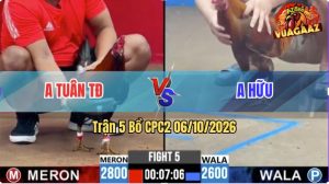 Trận 5 CPC2 06/10/2026 – Anh Tuân TĐ Đối Đầu Với Anh Hữu